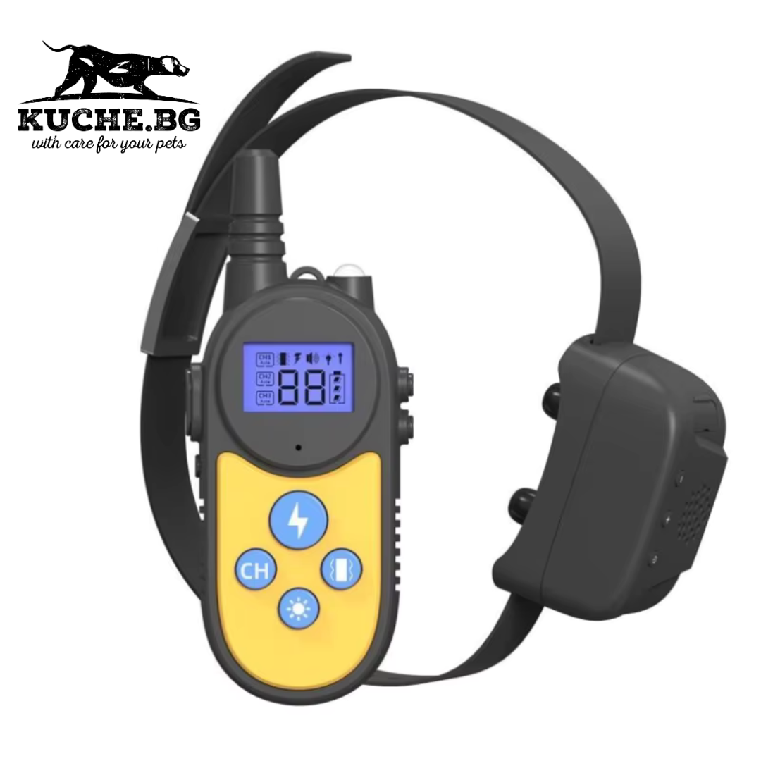 Електронен нашийник за куче с Walkie-Talkie – дистанционно обучение и комуникация.